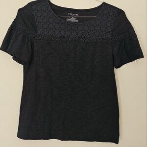 Talbots capped sleeve top size Sp